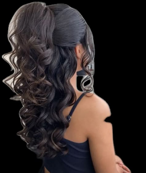 Quince Hair Ideas, Hair Down Quinceanera Hairstyles, Down Quinceanera Hairstyles, Quinceanera Hair, Quince Hair, Quick Curly Hairstyles, Latina Hair, Quince Hairstyles With Crown, Hair Inspiration Long