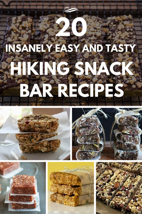 20 Insanely Easy and Tasty Hiking Snack Bar Recipes to Power Your Next Adventure Snack Bar Recipes, Trail Food, Hiking Snacks, Hiking Food, Power Bars, Backpacking Food, Bar Recipes, Survival Food, Food Supply