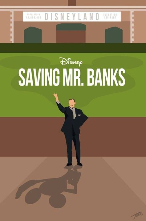 Looooove this movie! Saving Mr Banks, Mr Banks, Disney Savings, Disney Movie Posters, Disney Posters, In And Out Movie, Movie Posters Minimalist, Poster Minimalist, Disney Addict