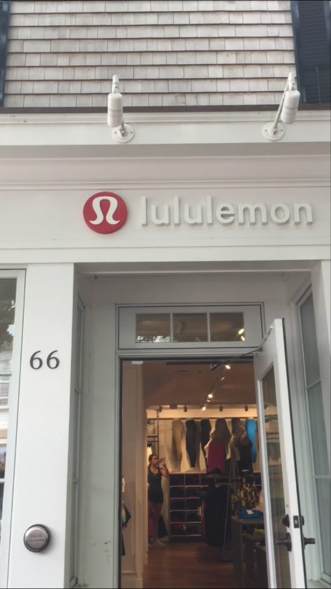 Lululemon Ambassador, Lululemon Sign, Preppy Stores, Lululemon Store, Russell James, London Aesthetic, 2025 Vision, Board Ideas, Store Fronts