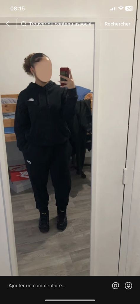 Black Nike Sweatpants Outfit, Black Sweatpants Outfits, Sweatpants And Hoodie Outfit, Nike Sweatpants Outfit, Black Sweatpants Outfit, Masc Lesbian, Black Nike Sweatpants, Sweatpants And Sweater, Sweatpants And Hoodie