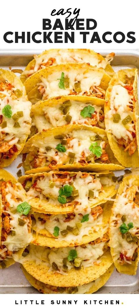 Best Tacos Ever, Chicken With Salsa, Rotisserie Chicken Tacos, Chicken Salsa, The Best Tacos, Chicken Tacos Easy, Baked Chicken Tacos, Best Tacos, Whole Chicken Recipes