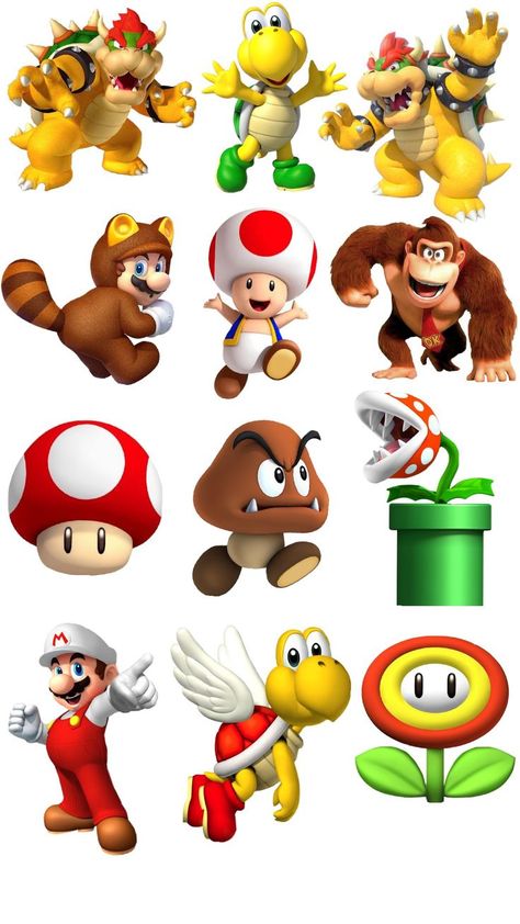 Mario Bros Png, Mario E Luigi, Super Mario Kart, Hidden Pictures, Mario Bros., Mario Kart, Super Mario Bros, Mario Bros, Projects For Kids