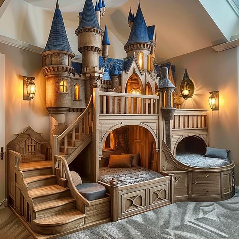 My Images Weird Bedrooms, Mushroom Bedroom, Weird Beds, Cosy Rooms, Rich House, Mediterranean Styles Interior, American Style Interior, Castle Bed, Beds Diy