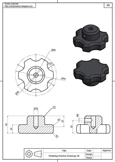 3d Drawing Techniques, Isometric Drawing Exercises, Autocad Isometric Drawing, Cad Cam Design, Mechanical Drawings, Solidworks Tutorial, Solid Works, Engineering Drawing, Interesting Drawings