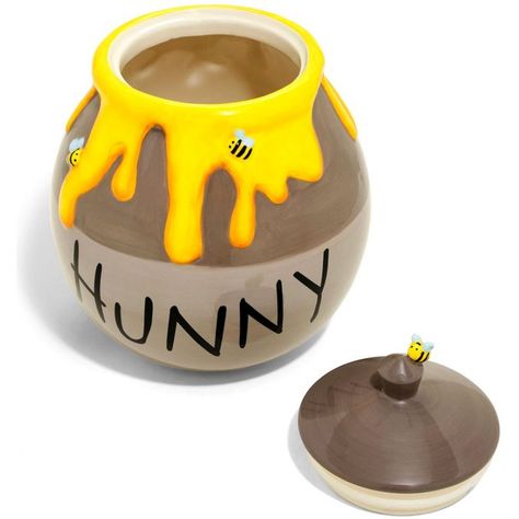 Winnie The Pooh Cookie Jar Clay Cafe, Winnie The Pooh Mug, House Checklist, Mugs Ideas, Winnie The Pooh Shirt, Winnie The Pooh Honey, Honey Pots, Winnie The Pooh Nursery, Disney Cookies