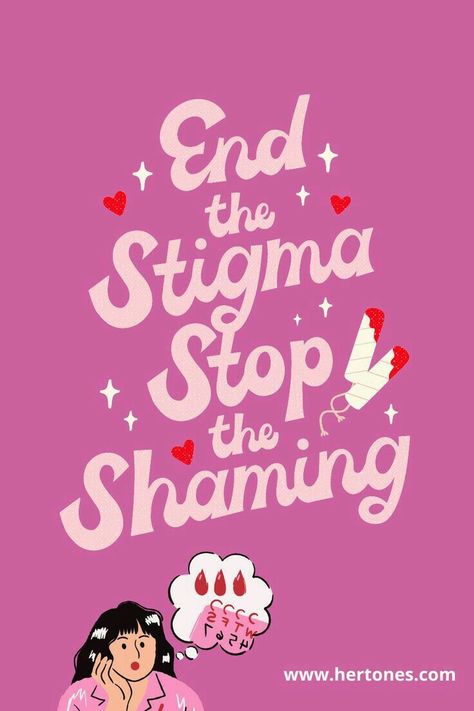 End Period Stigma, Period Stigma, Symbolic Objects, Period Quotes, Period Cravings, Period Poverty, Food Poverty, Period Days, Comic Ideas