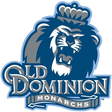 Old Dominion Monarchs College Information, Old Dominion University, Sun Belt, Field House, Frat Coolers, Treasure Hunts, Sport Logos, Library Activities, Go Big Blue