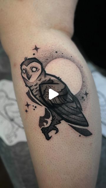 2,741 likes, 18 comments - sourfangstattoo on November 3, 2024: "So stoked I got to do this owl from my flash sheet, really love the stars in this one ✨

Made with:
@emalla.official
@allegoryink 

#sourfangs #blackwork #tattooideas #owl #owltattoo #darkart #fyp". Flash Sheet, Owl Tattoo, November 3, Animal Tattoos, Dark Art, Blackwork, Flash, Tattoos, Stars