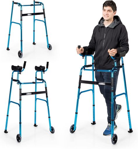 Walker For Seniors, Walking Frame, Walker Accessories, Black Health, Walking Aids, Adaptive Equipment, Crafts For Seniors, Mobility Aids, Support Design