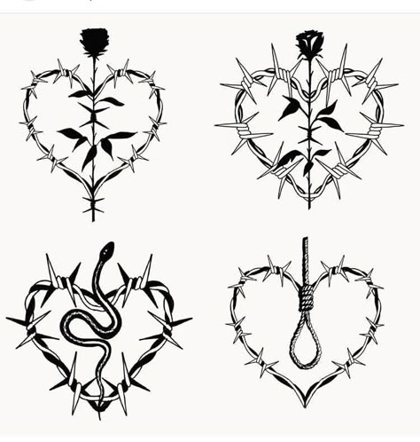 South West Tattoo, Valentines Drawing Ideas, Horror Bunny, West Tattoo, Hearts Tattoos, Traditional Tattoo Stencils, Word Tattoos With Meaning, Dragon Tattoo Drawing, Tattoo Embroidery