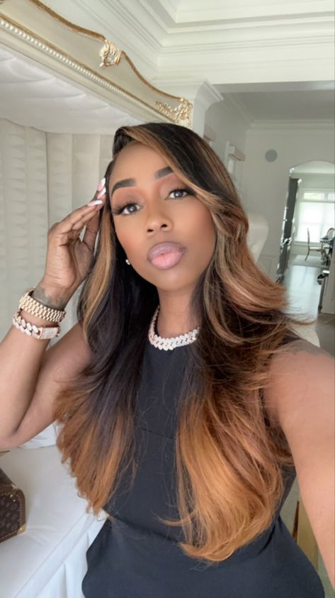 Heat Damaged Hair, Kash Doll, Birthday Hairstyles, Dyed Natural Hair, All Hairstyles, Dope Hairstyles, Blonde Bombshell, Doll Hair, Hairstyles For School