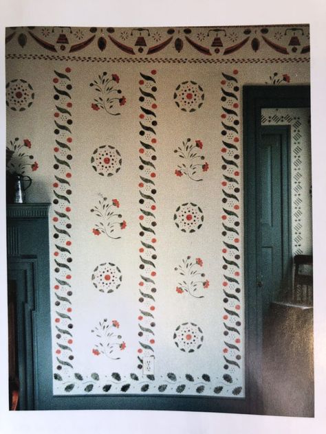 Lauren's American Folk Art Inspired Foyer - McGrath II Mcgrath Ii, American Folk Art, Wall Wallpaper, Decorative Painting, Folk Art, Design, Art