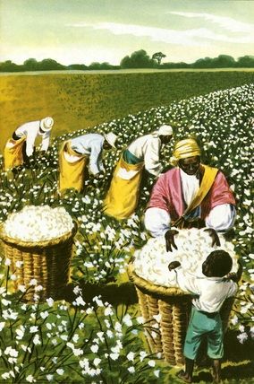 them cotto fields Cotton Picking, Himba Girl, Cotton Picker, Black Folk Art, Children's Book Illustrations, Southern Art, Book Printing, Cotton Fields, Ladybird Books