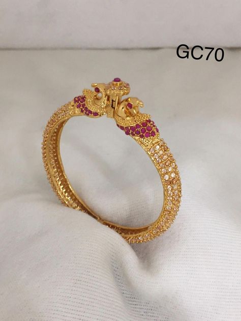 24K Gold Jewelry #GoldQuartzJewelryAlaska  #RealGoldJewellery One Gram Bangles, Gold Kadas Bangles, Coorgi Jewellery Bangles, Gold Bangle Kada Designs, Kankanam Bangles Gold For Women, Kankanam Bangles Gold Latest, Kadas For Women Gold, Screw Bangles Gold, Kada Bangles Gold Design For Women