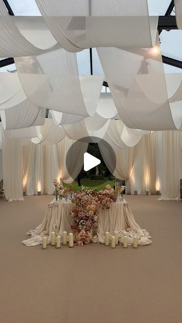 Mia Sylvia Herrod on Instagram: "Tucked away, north of Milan we wrapped Elvezia + Stefano in a soft cocoon of romance, textures and magic ✨

A wildly dreamy top table. Designed in our signature style with the talented @riccardociceri 🌸

Glorious team 💪
couple ✨ @stefanocolicchio @_elvezia_ 
planner + event director @silviaslitti 
textile artist @miasylviaa
flowers @riccardociceri 
production service @blunotteventi 
catering @federicosalzacatering" Top Table Wedding, Event Director, Table Wedding, Textile Artist, Top Table, Textile Artists, Wedding Trends, Signature Style, Wedding Table