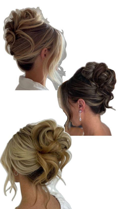 Hairstyle For Homecoming, Braided Rose Hairstyle, Hairstyles For Homecoming, Rose Hairstyle, Homecoming Hairstyle, Bridesmaid Hair Inspo, Glamorous Curls, Bridemaids Hairstyles, Graduated High School