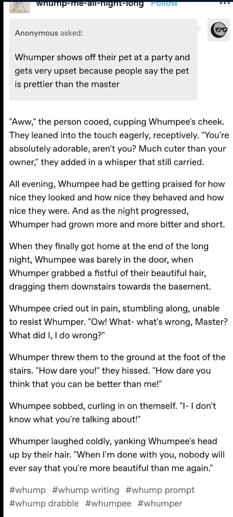 Hero And Villain Writing Prompts Whump, Whump Prompts Tortured, Whumper Prompts Dialogue, Wumpee Prompts, Whump Tropes Villain, Whumpee Prompts Captured, Whumpee X Whumper Prompts, Whumpee And Caretaker Prompts, Whumpee X Caretaker Prompts