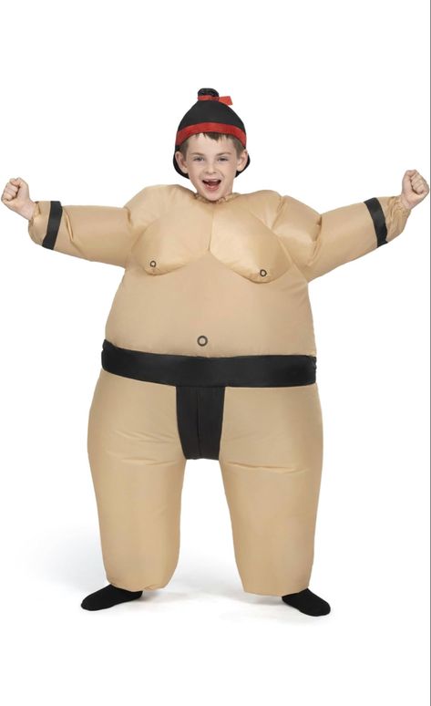 Spooktacular Creations Kids Inflatable Costume, Full Body Air Blow Up Sumo Wrestler Inflatable Suit with Hat Sumo Wrestler, Inflatable Costumes, Up Costumes, Dress Up Costumes, Halloween Dress, Full Body, Costume Party, Kids Costumes, Halloween Costumes