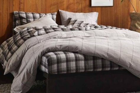 Flannel Duvet Cover, Downstairs Bedroom, Bedding Linen, Matte Fabric, Get Out Of Bed, Cabin Living, Free Books Online, Soft Bedding, New Apt