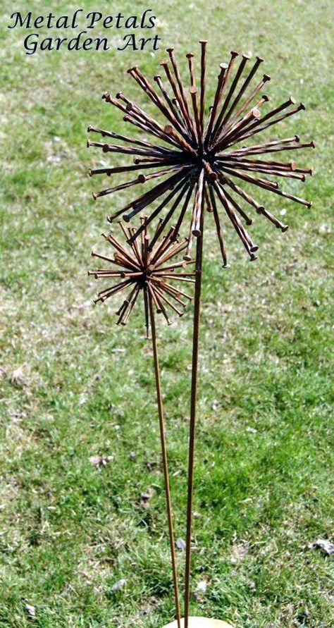 Metal Welding Art, Words Beautiful, Welding Art Projects, Metal Tree Wall Art, Metal Yard Art, Metal Welding, Metal Garden Art, Rusted Metal, Diy Fairy