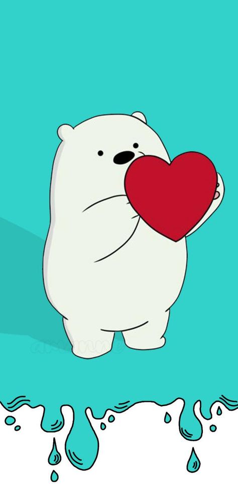 Backgrounds To Draw, We Bare Bears Wallpapers, Birthday Clipart, Wallpaper Cute, Snoopy Love, We Bare Bears, Bare Bears, Cute Couple Art, Bear Wallpaper