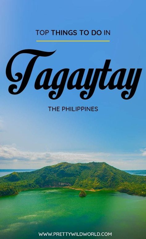 Find out all the best things to do in Tagaytay for first-time visitors! We have compiled the top tourist attractions in Tagaytay you must not miss when you visit. Plan your trip now and read this post for more information! Philippines Tagaytay, Tagaytay Philippines, Philippines Vacation, Travel Cambodia, Travel Nepal, Nepal Travel, Tagaytay, Travel Notes, Work Opportunities