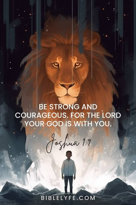 Verses About Courage, What Is Courage, Bible Quotes About Faith, Woord Van God, Christian Quotes Wallpaper, Bible Quotes Wallpaper, Bible Quotes Images, Ayat Alkitab, Christian Bible Quotes