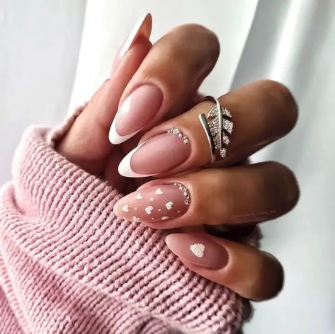 35 Love Heart Nails: Captivating Designs Love Heart Nails, Valentine Nail Ideas, Cute Nail Ideas, Vday Nails, Valentine Nail, Heart Nail Designs, February Nails, Heart Nail, Nail Designs Valentines