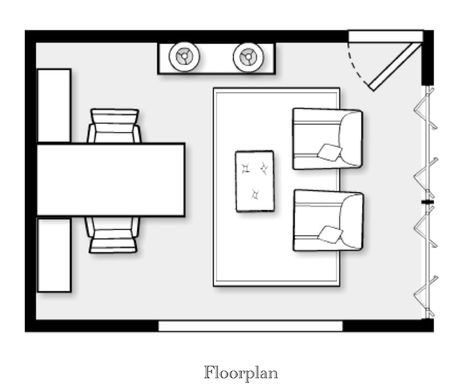 Today's featured online design plan  is a "His and Her' Home Office we just designed for a couple moving into a new home with a big empty... His And Her Home Office, Home Office Shared, His And Hers Office, Womens Home Office Ideas, Shared Home Office, Her Home Office, Home Office Layouts, Office Floor Plan, Desk Solutions