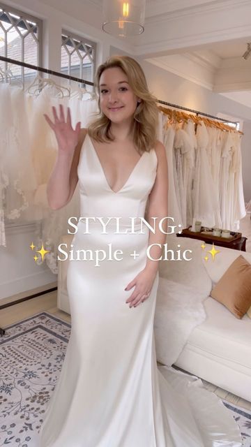 Less is more! 🤍 Featuring this effortless Alexandra Grecco slip gown. PRISMA is available as part of our “off-the-rack” collection, is deeply discounted, and available for same day purchase! There’s only one available (Size 8), so if you’re interested - book your appt online now before she’s gone! Slip Gown, Sheath Wedding Gown, Alexandra Grecco, Sheath Wedding, Sophisticated Bride, Dress Inspo, Simple Chic, Less Is More, Bridal Boutique