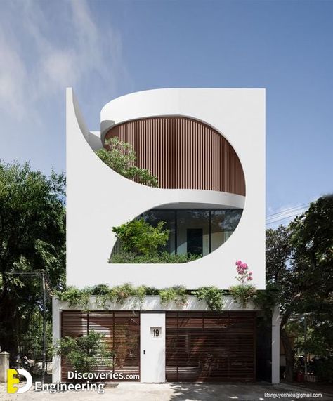 Circular Building Facade, Villa Facade, Architect Ideas, Fasad Design, Detail Arsitektur, Home Designs Exterior, مركز ثقافي, Capstone Project, Facade Architecture Design