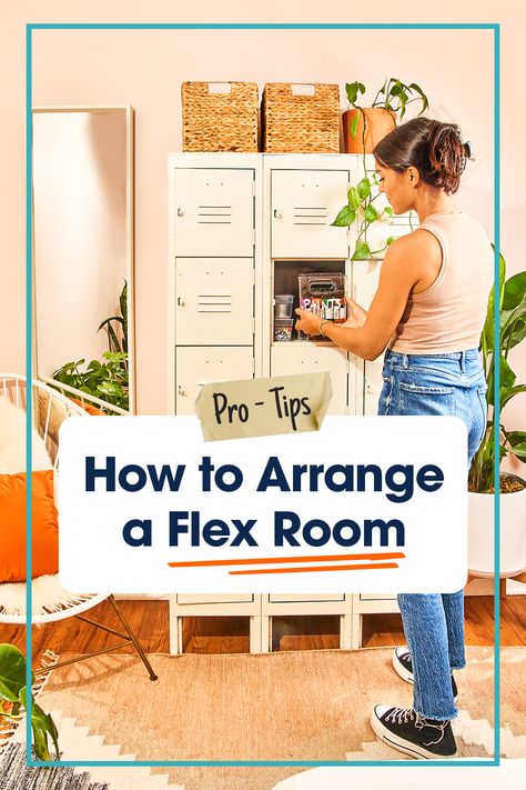 How do you create a flex room? We've got you covered. #flexroom #homeorganization #multipurposeroom Flex Space Ideas, Flex Room Ideas, Flex Space, Easy Care Hairstyles, Top Realtor, Workout Space, Kids' Playroom, Reading Area, Flex Room