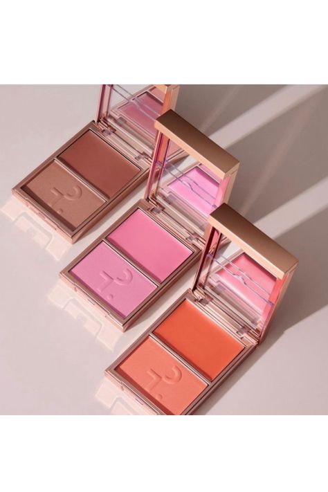 Get ready to make major headlines with Patrick Ta Beauty's Major Headlines Double-Take Crème & Powder Blush Duo! 💖 This viral duo combines powder and cream blush formulas for long-wearing, bold color that melts seamlessly into your skin, giving you a radiant glow. 💫 Inspired by Patrick's cream-over-powder blush technique, the rich pigments blend effortlessly for a skin-like finish that creates a lit-from-within look. ✨ #PatrickTaBeauty #BlushDuo #MakeupMagic ✨ Patrick Ta, New Years Outfit, Powder Blush, Cream Blush, Double Take, Bold Color, Loose Powder, Makeup Routine, Bold Colors