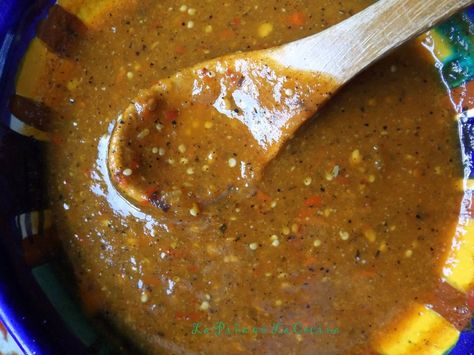 Toasted Chile de Arbol-Tomatillo Salsa - La Piña en la Cocina Mexican Salsa Recipes, Homemade Salsa Recipe, Mexican Salsa, Salsa Recipes, Salsa Ingredients, Hot Sauce Recipes, Tomatillo Salsa, Beef Cheeks, Green Salsa