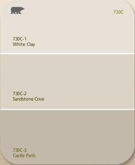 The paint colour that we've chosen is Behr Sandstone Cove (middle) Beige Paint Colors, Paint Walls, Interior Paint Colors Schemes, Behr Paint Colors, Beige Paint, Choosing Paint, Neutral Paint Color, Paint Color Schemes, Behr Paint