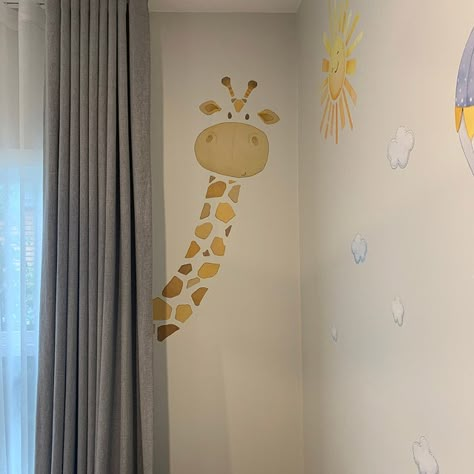 Children's Boutique Wall Art Studio by LittleTallTalesStore Nursery Wall Painting Ideas Simple, Nursery Room Wall Painting, Children Room Wall Painting, Baby Room Wall Painting, Nursery Drawings, Baby Room Paintings, Nursery Wall Painting, Stars Nursery Decor, Small Kids Room