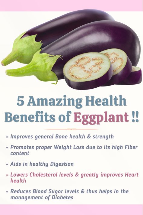 Health Benefits of Eggplant Egg Plant Benefits, Benefits Of Eggplant, Eggplant Benefits, Clean Foods, Food Health Benefits, Plant Benefits, High Protein Low Calorie, Unhealthy Diet, Nutrition Drinks