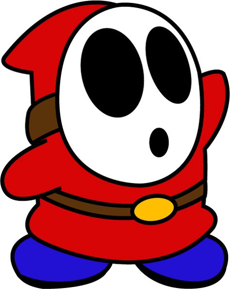 Shy Guy Canvas Painting, Mario Shy Guy Drawing, Super Mario Bros Characters Drawings, Shy Guy Painting, Shy Guys Mario, Shyguy Mario Art, Mario Characters Drawing Easy, Shy Guy Nintendo, Shy Guy Drawing