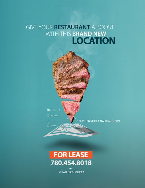 Meat Advertising Design, Installment Creative Ads, Restaurant Advertising Posters, Restaurant Advertising Ideas, Photoshop Tutorial Typography, Ads Creative Advertising Ideas, Social Media Branding Design, Creative Advertising Design, Publicidad Creativa