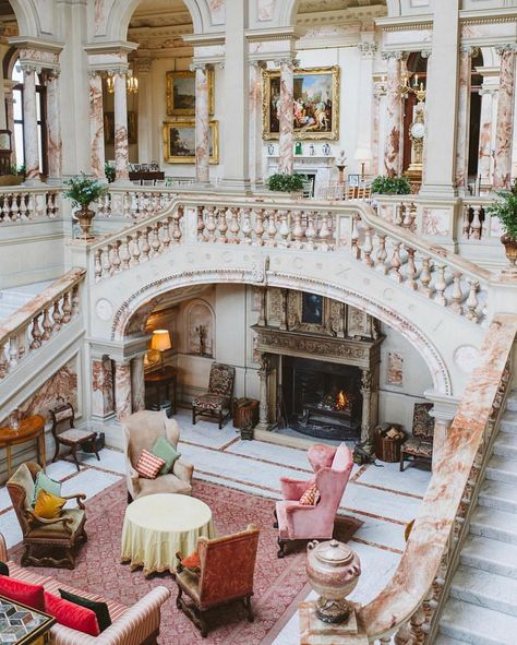 @dunesdoons on Instagram: “gosford house, scotland. @lukeedwardhall” Gosford House, Gothic Living Room, House Scotland, Luke Edward Hall, Edward Hall, Table Decor Living Room, Small Space Kitchen, Rustic Bedroom, Dining Table Decor