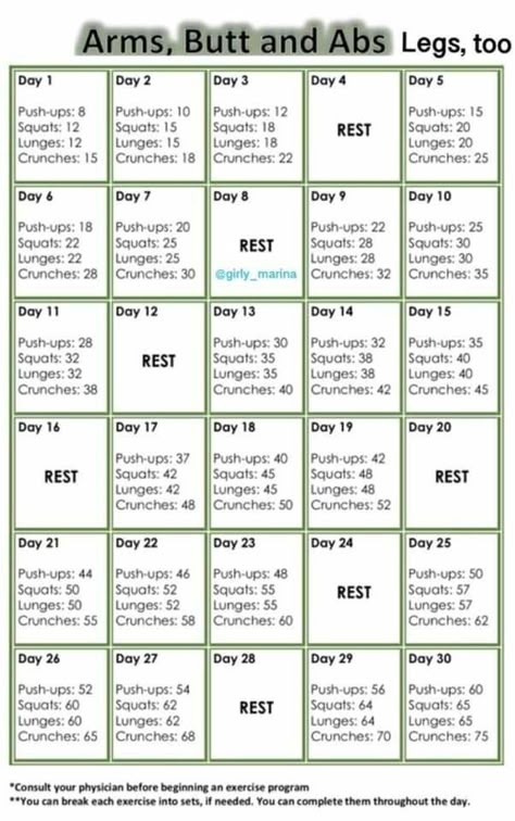 30 Day Ab Workout, Stomach Diet, Slim Tummy, Flat Stomach Diet, 30 Day Abs, Month Workout, Squat Challenge, 30 Day Fitness, Workout For Flat Stomach