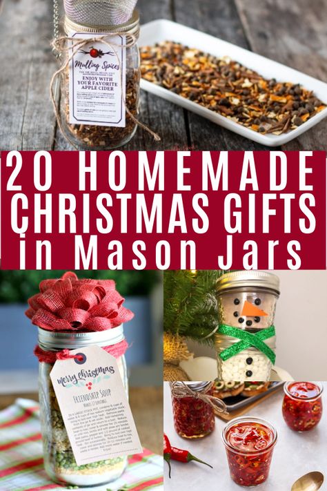 Gifts In Mason Jars, Homemade Christmas Gifts Food, Jar Food Gifts, Mason Jar Gifts Recipes, Christmas Jar Gifts, Cookie Mixes, Mason Jar Christmas Gifts, Hot Chocolate Gift, Homemade Food Gifts