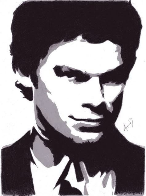 Distortion Art, Cool Stencils, Hb Pencil, 30 Day Drawing Challenge, Face Stencils, Chicano Drawings, Dexter Morgan, Graffiti Style Art, Art Tools Drawing