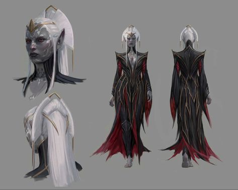 Drow Priestess, Mroczny Elf, Dark Elves, Alien Concept Art, Fantasy Races, Dungeons And Dragons Characters, Dungeons And Dragons Homebrew, Dark Elf, Dnd Art