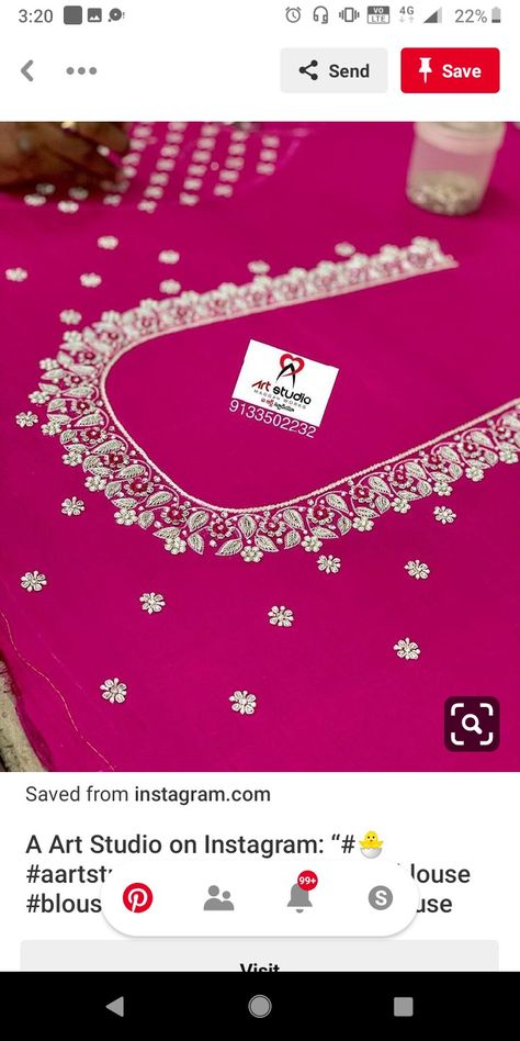 Pink Blouse Machine Work Designs, Maggam Work Blouse Designs Simple Short Hands, Pink Blouse Silver Maggam Work, Silver Aari Work Blouse Simple Design, Silver Zardosi Work Blouse, Silver Jari Work Blouse Design, Silver Maggam Work Blouse Designs, Boat Neck Blouse Design, New Saree Blouse Designs