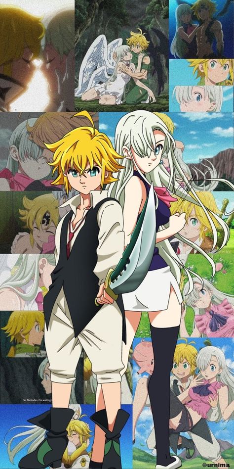 Meliodas And Ban Wallpaper, Ban And Elaine Wallpaper, Merlin Seven Deadly Sins Wallpaper, Meliodas And Elizabeth Wallpaper, Seven Deadly Sins Elizabeth X Meliodas, Meliodas X Elizabeth Wallpaper, Seven Deadly Sins Meliodas And Elizabeth, Elizabeth 7ds, Meliodas And Zeldris