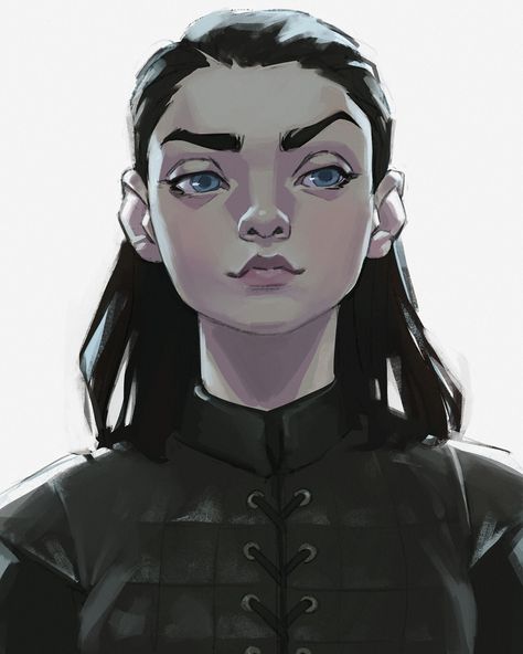 Arya Stark - Game of Thrones Dessin Game Of Thrones, Gra O Tron, Game Of Thrones Art, Arya Stark, Fan Art Drawing, Art Station, Not Today, A Drawing, Character Design Inspiration