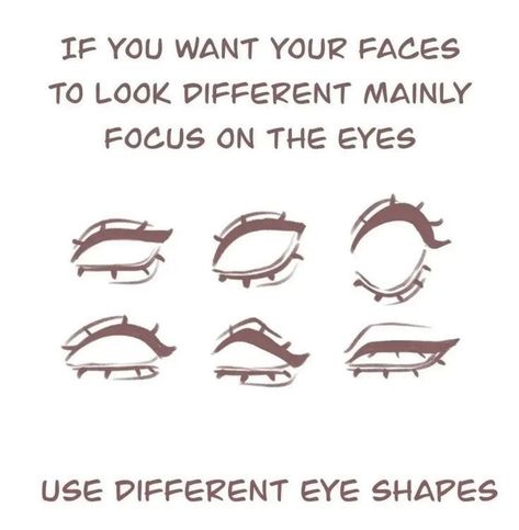 Eyes Closed Drawing Reference, Types Of Eyes Drawing, Eyes Drawing Reference, Eyes Closed Drawing, Easy Doodles, Eyes Drawing, Eye Base, Doodles Drawings, Types Of Eyes