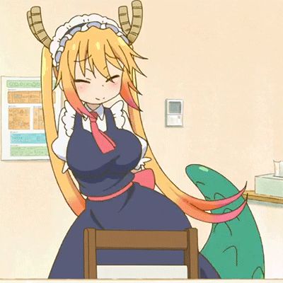 USzlfmo.gif (400×400) Dragon Maid Manga, Piskel Art, Dragon Maid, Kobayashi San, Dragon Girl, Miss Kobayashi's Dragon Maid, Memes Anime, Anime Memes Funny, Cute Anime Pics